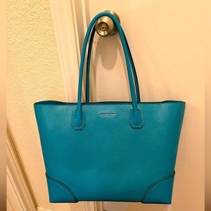 Michael Kors teal bag 15x11
